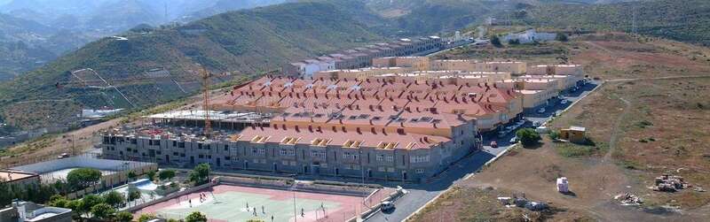 Sector de viviendas de promoción pública de Caserones Altos, donde habita el afectado/TA.